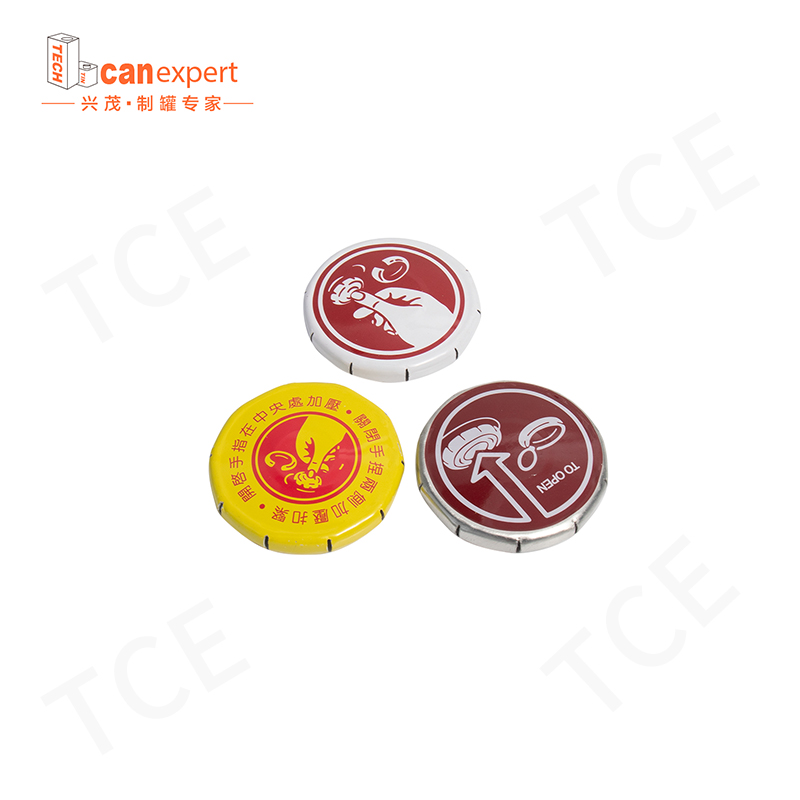 TCE- Các phụ kiệnnắp áp suất bán chạynhất của hộp thiếc có thể phụ kiện bằng thiếc củanắp áp suất