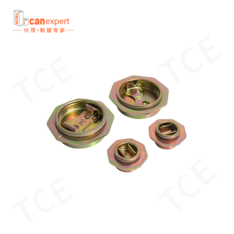 TCE- Giánhà máy kim loại có thể phụ kiện Đường kính 32mm Vỏ mặt bích mù bằng thiếc